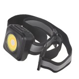 Lampa frontala cu led cob si acumulator