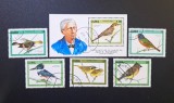 Cuba 1996 - Seria Completă + Coliță &bdquo;Ornitologie (1810-1896)&rdquo; Ștampilat - Cod: -SW13