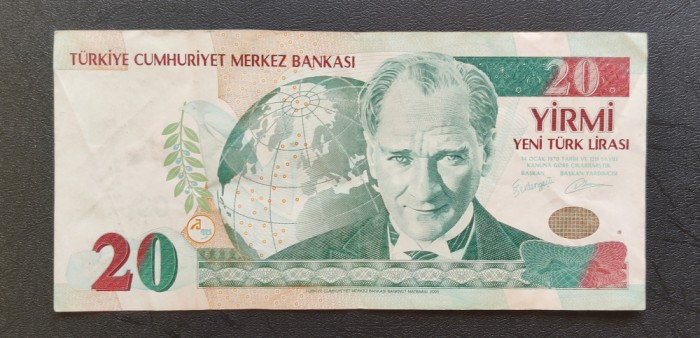 Turkey / Turcia - 20 Lire (2005)