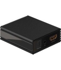 Audio Extractor Ultra HD 4K 60Hz V2.0 HDMI - HDMI TOSLINK 3.5 mm audio casti Goobay 58477