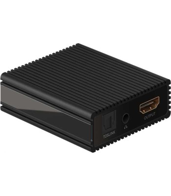 Audio Extractor Ultra HD 4K 60Hz V2.0 HDMI - HDMI TOSLINK 3.5 mm audio casti Goobay 58477 foto