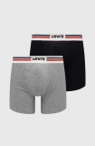 Levi&#039;s boxeri 2-pack barbati, culoarea negru