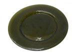 Cumpara ieftin 2 Farfurii decorative din sticlă verde, Eleganță subtilă pentru mese rafinate