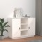 vidaXL Servantă, alb, 100x40x75 cm, lemn masiv de pin
