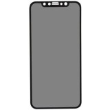 Folie Privacy SOHO iPhone X, Sticla Securizata 9H, Full Screen, Anti-Spy, Anti Amprenta, Rezistenta Zgarieturi, Impact, Praf, Negru