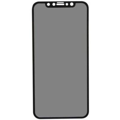Folie de protectie Privacy Anty-Spy pentru iPhone X, Negru foto