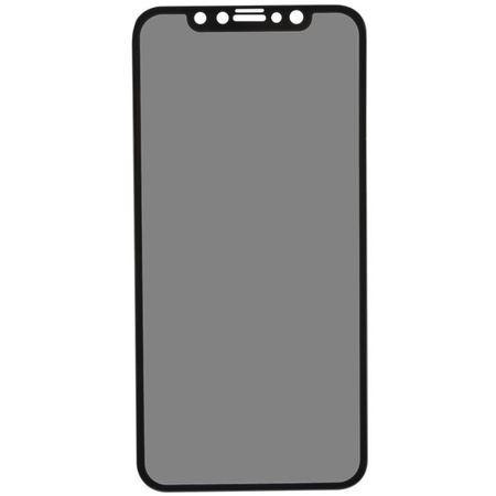 Folie de protectie Privacy Anty-Spy pentru iPhone X, Negru