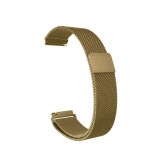 Curea tip Milanese Loop, compatibila Huawei Watch GT 7 46mm, telescoape Quick Release, 22mm, Retro Gold