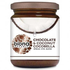 Unt de cocos cu ciocolata CocoBella bio 250g foto