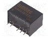 Convertor de tensiune, DC-DC, intrare 9...36V DC, iesire 12V DC, putere 3W, AIMTEC - AM3A-2412DZ