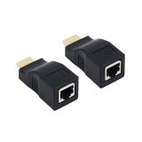 1 Set 30m HDMI / RJ45 amplificator extensie booster TX/RX 3D Full HD1080P