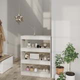 vidaXL Bibliotecă/Separator cameră gri beton 80x30x103cm lemn compozit