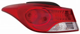 Stop spate lampa Hyundai Elantra (Md/Ud), 08.2010-10.2013, spate, omologare ECE, fara suport bec , exterior, 92401-3X010, partea Stanga, TYC
