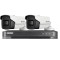 Sistem de supraveghere HIKVISION 2 camere 8MP 4 in 1, IR 60m, DVR 4 canale 4K 8MP SafetyGuard Surveillance