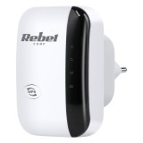 Range extender repeater Reber, 300 Mpb, 10 utilizatori, 2 antene, 100 m, Rebel