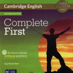 Complete First Student's Book without Answers with CD-ROM | Guy Brook-Hart