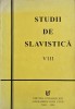 Studii de Slavistica VIII - Carte, Istorie, Cultura, Lingvistica