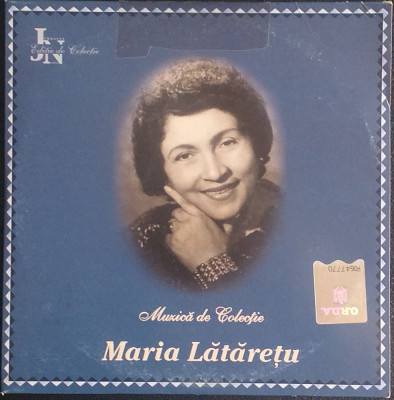 CD -MARIA LATARETU Muzica de colectie Jurnalul National foto