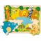 Puzzle din lemn - Animale africane