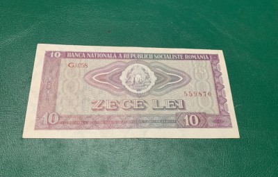 Bancnota 10 lei 1966 foto