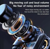Casti Wireless fara fir, USSPY T10, Sport, Bluetooth v5.0 , Microfon , Control prin Atingere, Afisaj LED, Reducere Zgomot, Rezistente la Apa, Universa