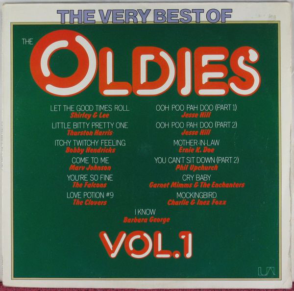 Vinil LP Various &lrm;&ndash; The Very Best Of The Oldies Vol. 1 (EX)
