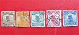 CHINA 1913-1914 - Seria "JUNK SHIP" - Deparaiate / Stampilate - T257