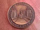 QW8 - medalie - tematica militara - Academia Militara Generala Zaragosa, Europa