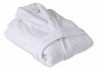 Halat de baie alb hotel Somnart unisex 100% bumbac, 500gsm, marimea L