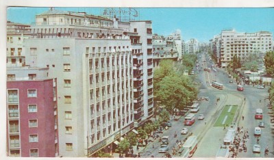 bnk cp Bucuresti - Vedere spe b-dul Nicolae Balcescu - uzata foto