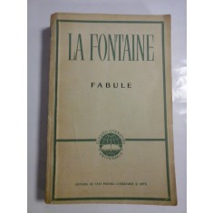 FABULE - LA FONTAINE
