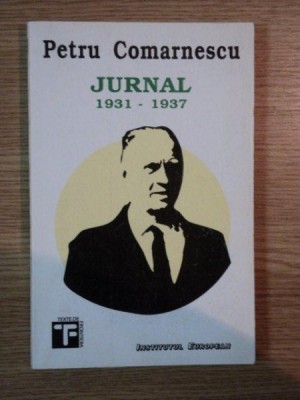 JURNAL 1931 - 1937 de PETRU COMARNESCU foto