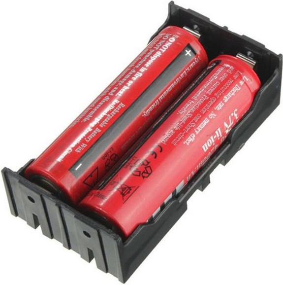 Suport carcasa holder soclu cablaj Li Ion 2S 18650 powerbank bms powerwall