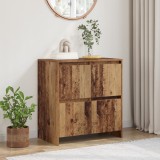 vidaXL Bufet cu ușă Lemn vechi 70 x 41 x 75 cm Lemn compozit