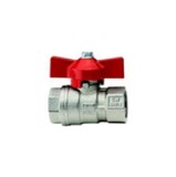 Robinet de Trecere Apa 3/8&quot; FF cu Fluture si Bila PN 50 Roval