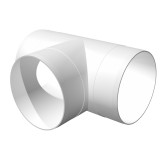 Teu tubulatura, 160/160mm, PVC