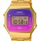 Ceas unisex CASIO Retro Vintage Casual UNX DIG SS PNK