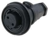 Mufă Circulară Mamă 2 Pin Filet Exterior PX0737/S