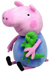 PLUS TY 38CM BEANIE BUDDIES PEPPA PIG GEORGE