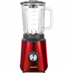 Blender Heinner Vitality HBL-1000RED, 1000 W, 1.5 l, 3 viteze + Pulse, Rosu