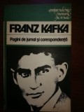 Franz Kafka Pagini de jurnal si corespondenta