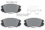 Set placute frana TEXTAR 2458601