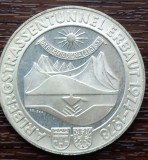 (A163) MONEDA AUSTRIA - 100 SCHILLING 1978, ARLBERGSTRASSENTUNNEL ERBAUT - PROOF, Europa, Argint