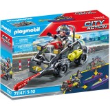 Playmobil City Action - Vehicul SWAT pentru teren si apa