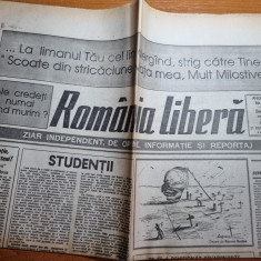 romania libera 21 decembrie 1990- 1 an de la revolutie