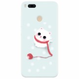 Husa silicon pentru Xiaomi Mi A1, Cute Cat