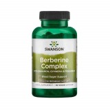 Berberine Complex With Cinnamon, Gymnema and Fenugreek 90 capsule Swanson, Swanson Health Products