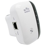 Amplificator Retea Semnal Wireless-N WiFi Repeater 300Mbps, 802.11 b/g/n, 2.4GHz WLAN, alb