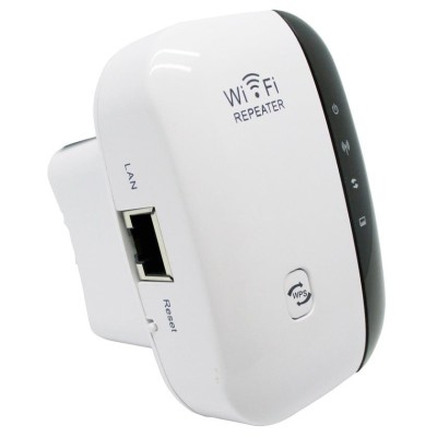 Amplificator Retea Semnal Wireless-N WiFi Repeater 300Mbps, 802.11 b/g/n, 2.4GHz WLAN, alb foto