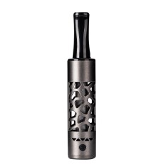 Scrumiera portabila metalica cu bricheta reincarcabila USB, suport de tigara, prevenirea imprastierii scrumului, pentru calatorii, acasa, birou si mas